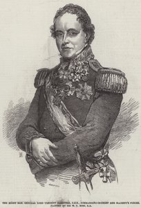 De zeer eerbiedwaardige generaal Lord Viscount Hardinge, GCB, bevelhebber van de troepen van Hare Majesteit door William Charles Ross