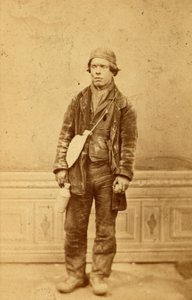 Arbeiders van de Tredegar Iron Works, Wales door William Clayton