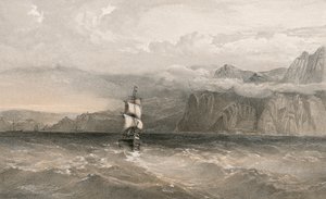 Kaap Aiya, kijkend naar het noorden richting Balaklava door William Crimea Simpson