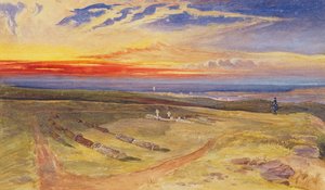 Graven van de officieren in het fort op Cathcart Hill, 1854 door William Crimea Simpson