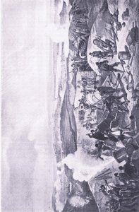 Sevastopol: Een hete dag op de batterijen, illustratie uit Britse gevechten op land en zee, 1915 door William Crimea Simpson