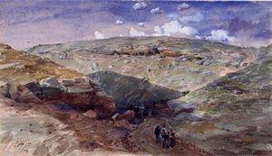 De Vallei van de Schaduw des Doods, grotten in de Woronzoff-weg