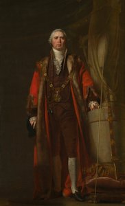 Charles Thorp als Lord Mayor van Dublin, ca. 1800 door William Cuming