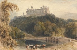 Belvoir Castle, Rutland door William Daniell