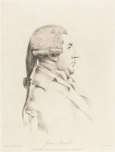 James Boswell door William Daniell