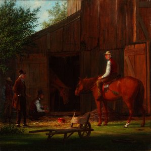 Het zieke paard 1869