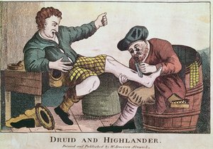 Druïde en Hooglander, 1815