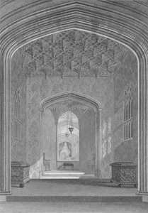 Fonthill Abbey, de Oratorium, 1824