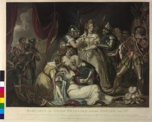 Illustratie van: Francklin Margaret van Anjou (mezzotint)