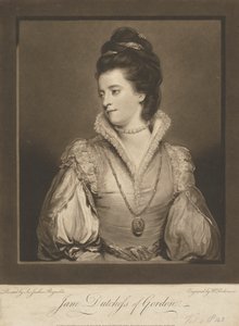 Jane Gordon (geboren Maxwell), Hertogin van Gordon door William Dickinson
