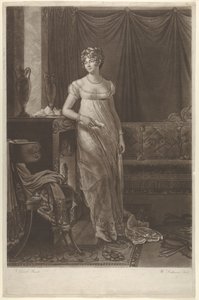 Madame Talleyrand, ca. 1808 door William Dickinson