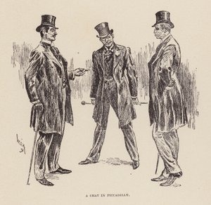 Een gesprek in Piccadilly door William Douglas Almond
