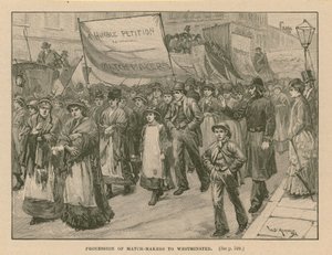 Processie van huwelijksmakelaars naar Westminster door William Douglas Almond