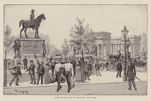 Standbeeld van de Hertog van Wellington, Hyde Park door William Douglas Almond