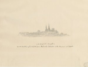 Lichfield Kathedraal - Zuidwest Uitzicht