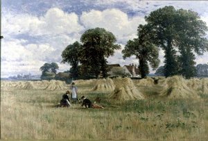 Oogsttijd, Dorney, nabij Windsor door William E. Harris