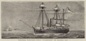 Torpedoorlogvoering, HMS Flamingo in Besika Bay