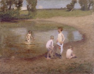 Middag door William Edward Stott