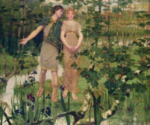 De Gelukkige Vallei, 1898 door William Edward Stott