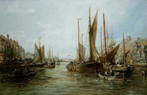Kade met Vissersboten