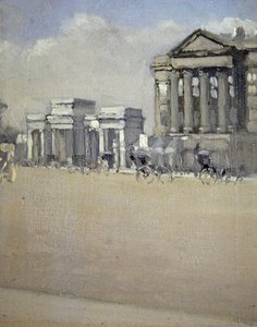 Hyde Park Corner, ca. 1892 door William Evelyn Osbourne