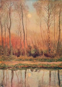Een Surrey Kanaal, Avond, ca. 1893