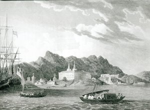 Haven van Rio de Janeiro, met het Benedictijnse klooster door William F. Wilson