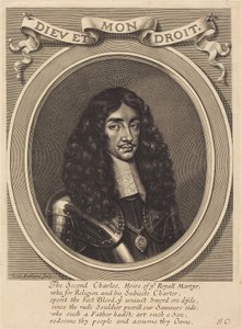 Karel II door William Faithorne