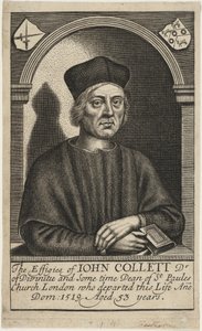 John Colet, D.D. door William Faithorne