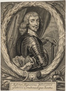Sir Bevil Grenville door William Faithorne