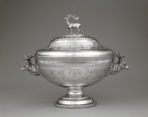 Soepterrine, ca. 1860