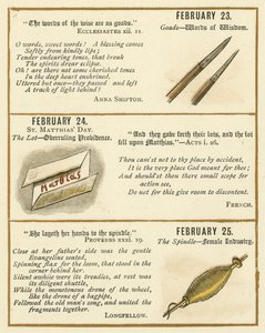 Pagina uit The Bible Emblem Anniversary Book door William Foster