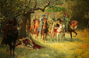 Hoe Vier Koninginnen Sir Lancelot Slapend Vonden