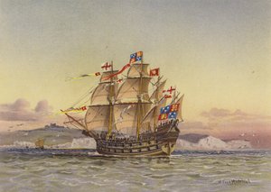 De Grote Harry van 1488 door William Frederick Mitchell