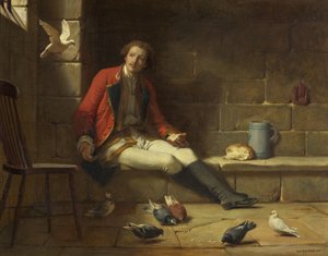 De Gevangene en Zijn Gasten door William Frederick Yeames