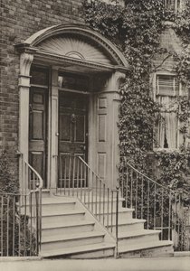 Deur, High Street, Lewes, Sussex door William Galsworthy Davie