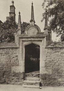 Deur, Paynis Almshouses, Oundle
