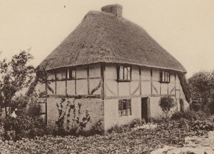 Rose Cottage, Pulborough, West Sussex door William Galsworthy Davie