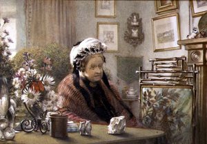 Miss Susan Beever bij de Thwaite