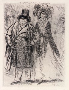 De heer en mevrouw Mollet door William Glackens