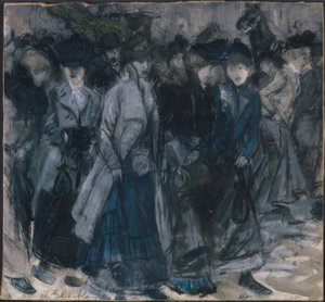 Winkelmeisjes door William Glackens