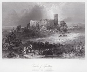 Kasteel van Spielberg door William H. Bartlett