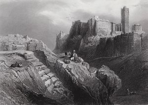 Marsheuvel, Athene door William H. Bartlett