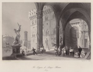 De Loggia di Lanzi, Florence, Italië