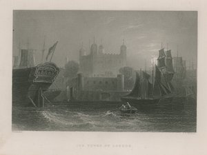 De Tower of London door William H. Bartlett