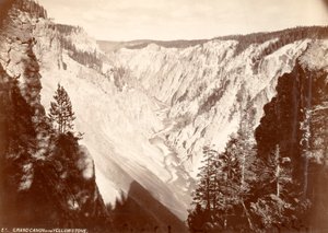 Nationaal park Yellowstone door William H. Jackson
