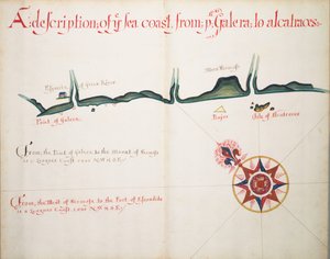 Een beschrijving van de kust van Galera tot Alcatraces door William Hack