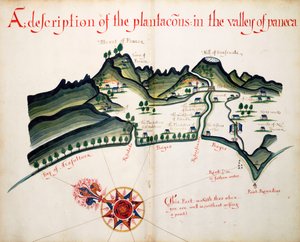 Een beschrijving van de plantages in de vallei van Paneca door William Hack