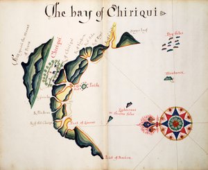 De baai van Chiriqui