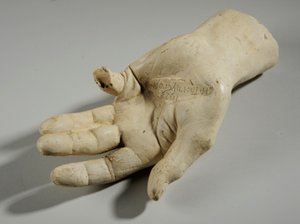 Gipsafgietsel van een Hand door William Hamo Thornycroft